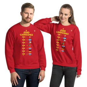 World Cup 2010 Sweatshirt - Road to the Glory - SPAIN