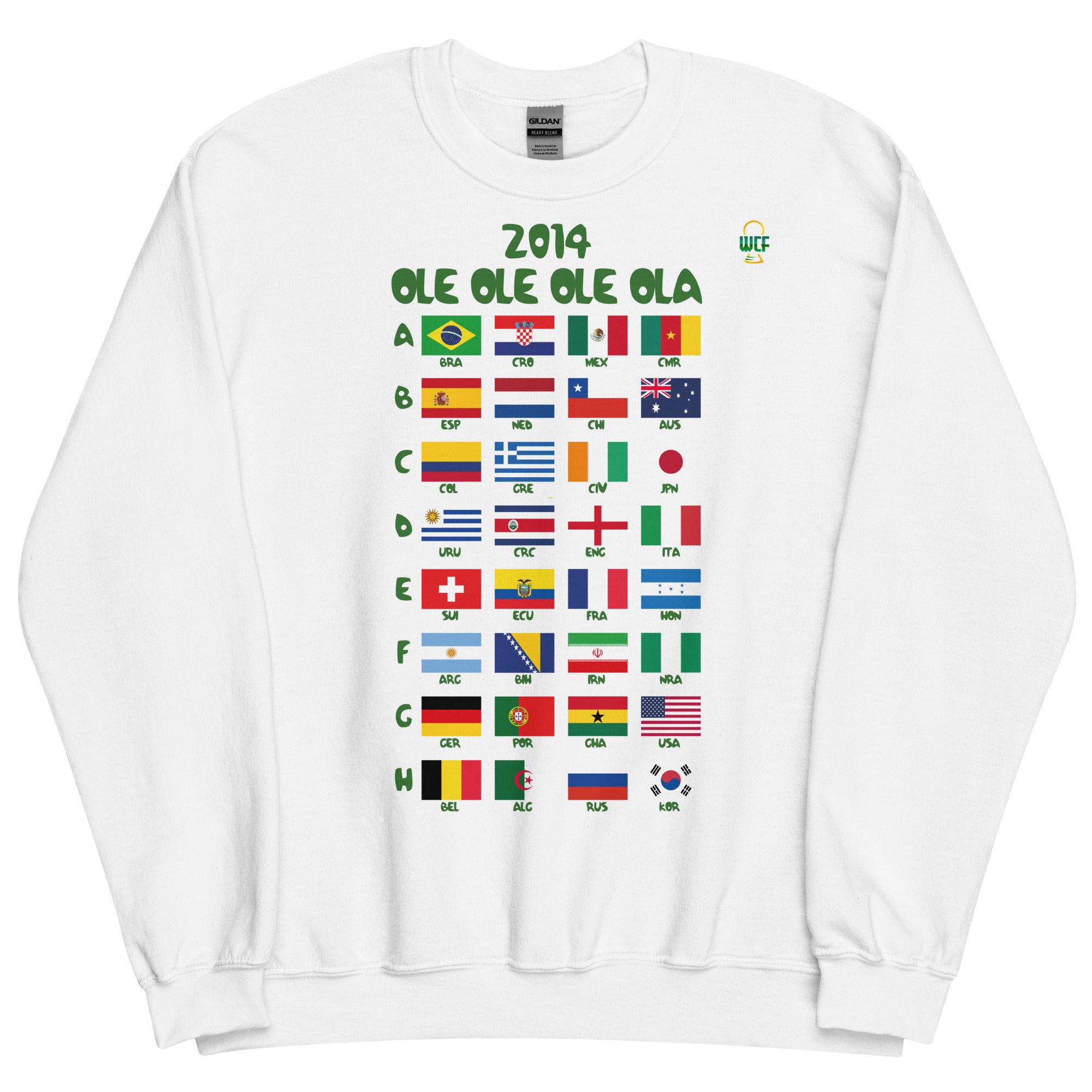 FIFA World Cup Brazil 2014 Sweatshirt - Ole Ole Ole Ola