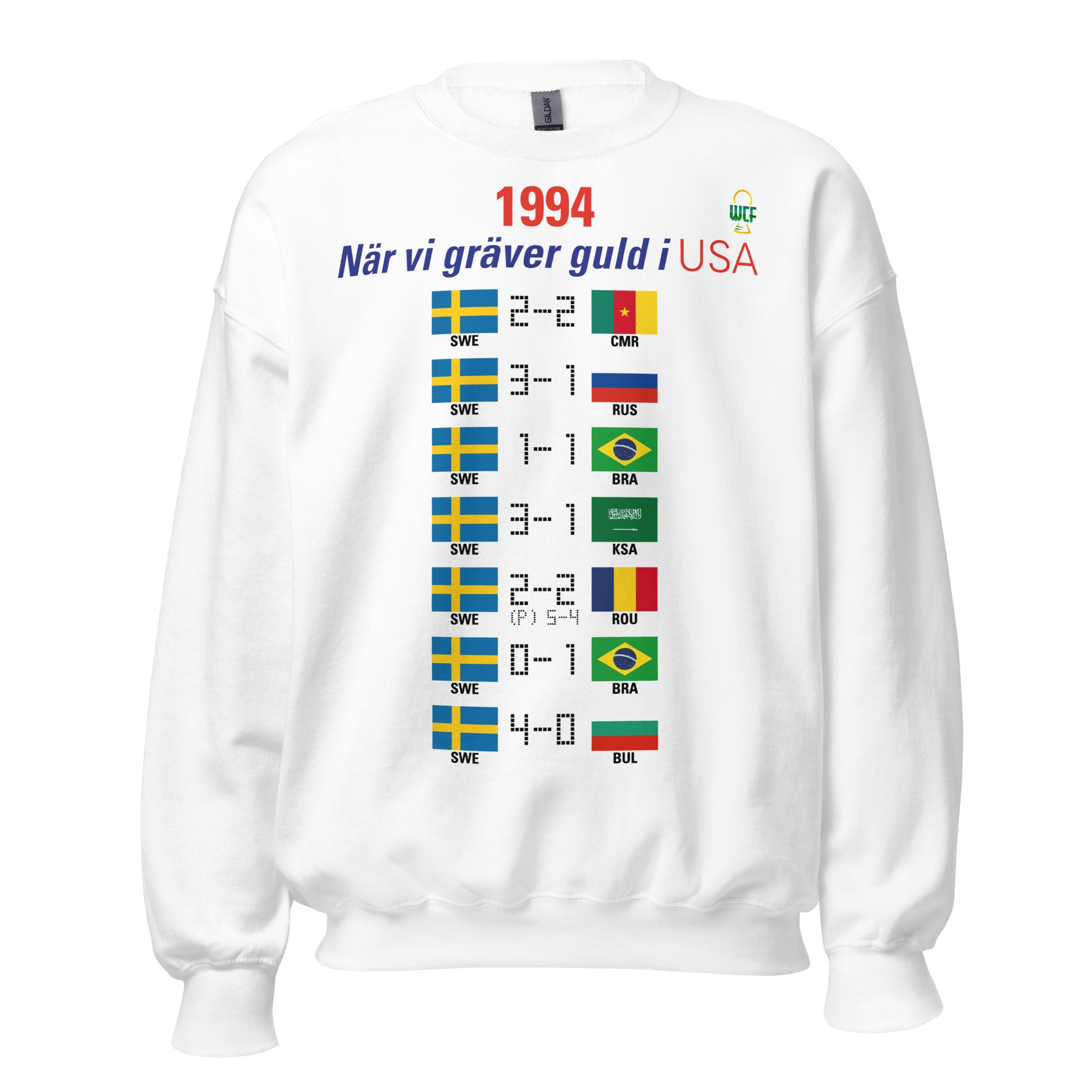 World Cup 1994 Sweatshirt - Road to the Glory - SWEDEN