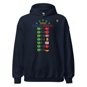 World Cup 2002 Hoodie - Road to the Glory - BRASIL