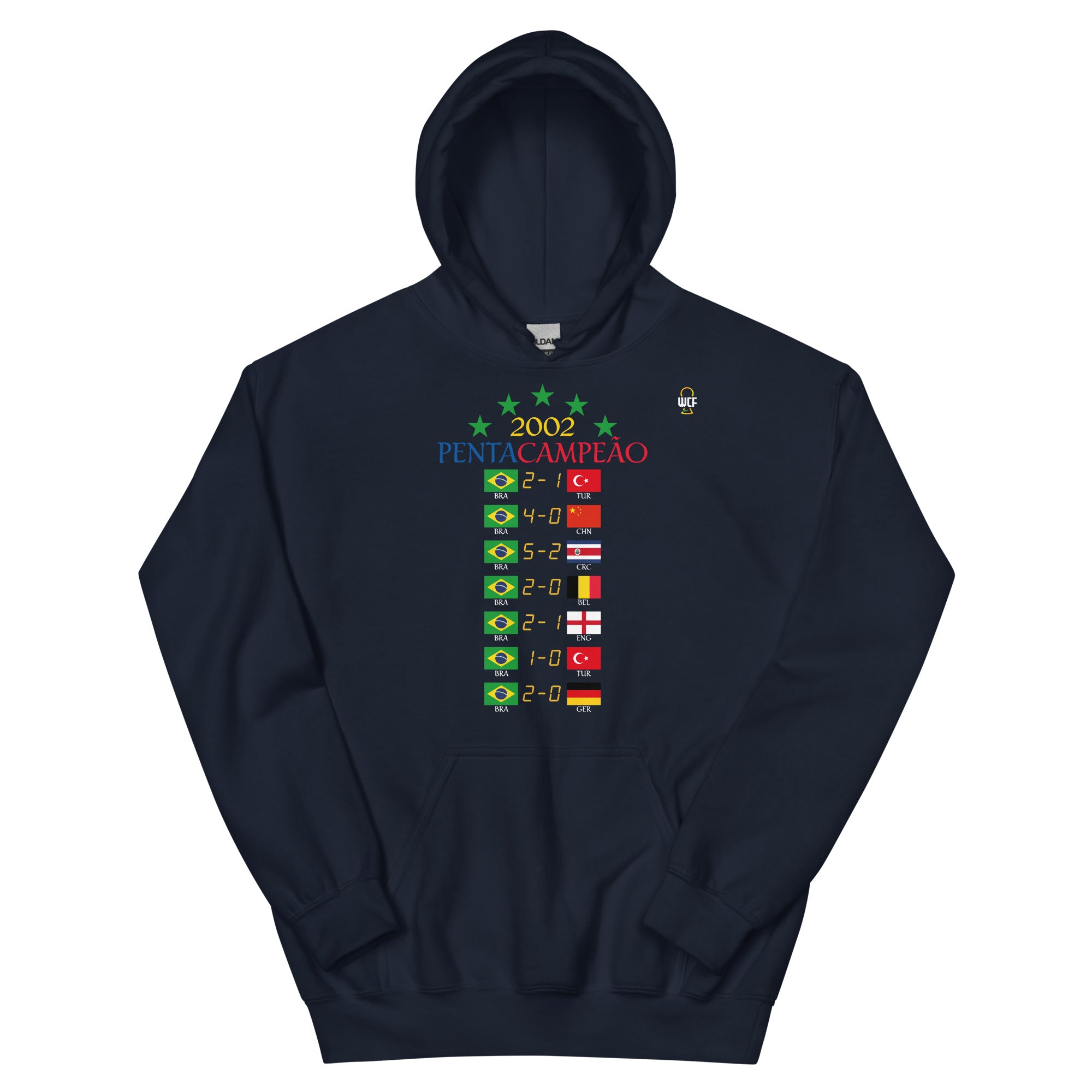 World Cup 2002 Hoodie - Road to the Glory - BRASIL
