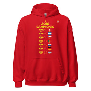 World Cup 2010 Hoodie - Road to the Glory - SPAIN
