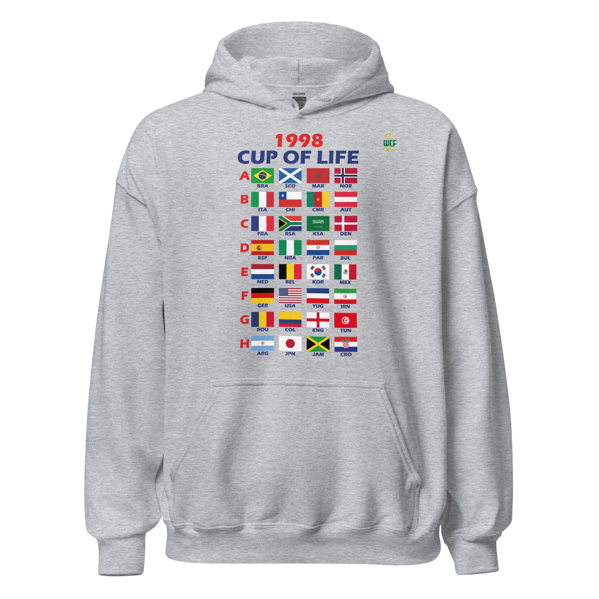 FIFA World Cup France 1998 Hoodie - Cup of Live
