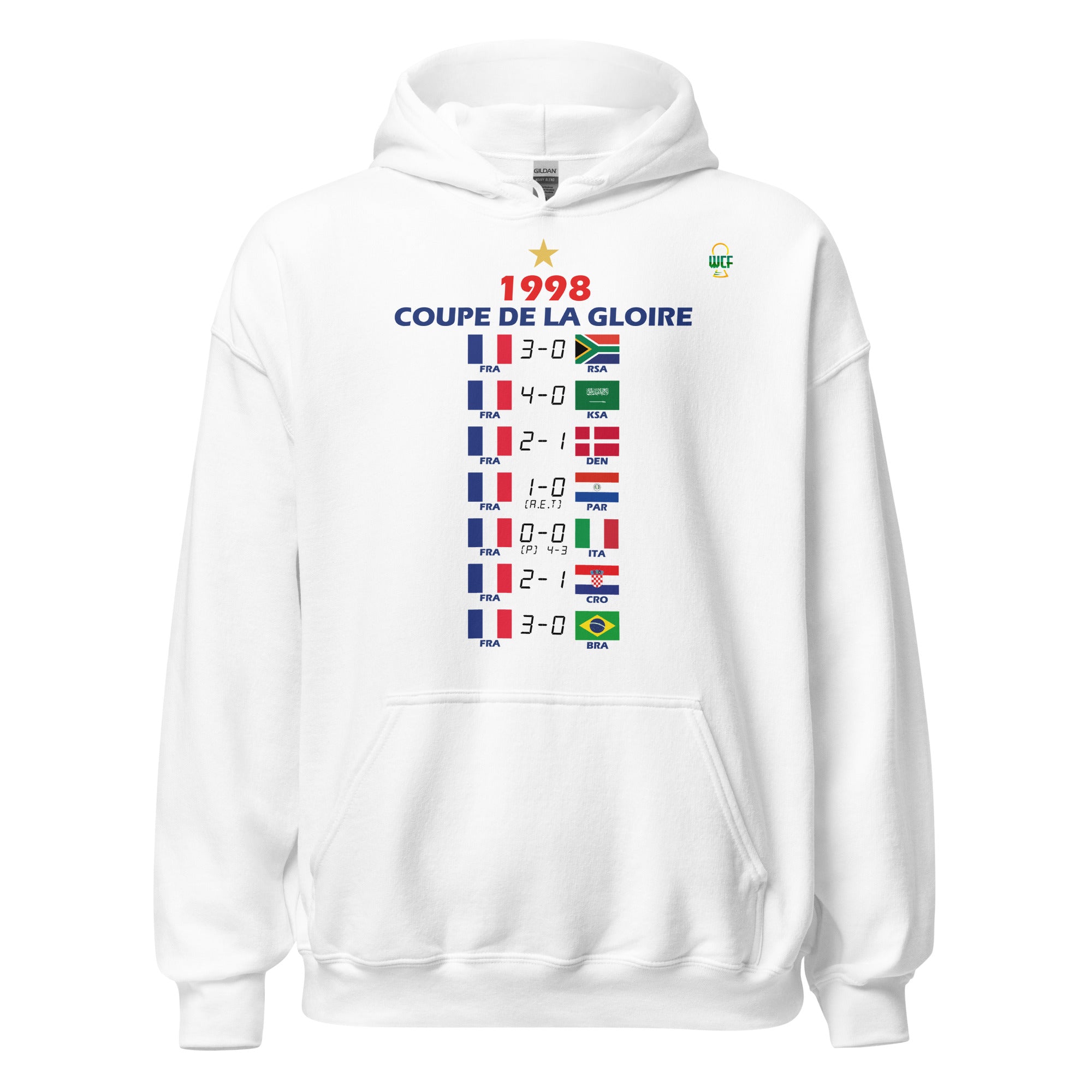 World Cup 1998 Hoodie - Road to the Glory - FRANCE