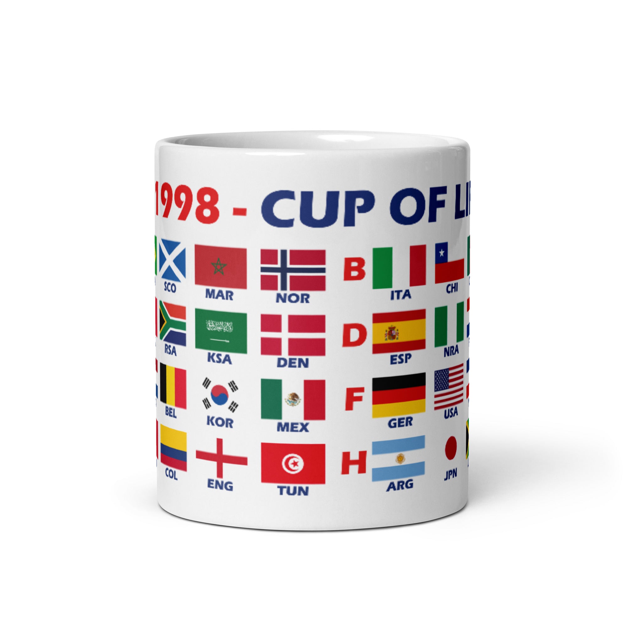 FIFA World Cup France 1998 Mug - Cup of Live