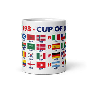 FIFA World Cup France 1998 Mug - Cup of Live