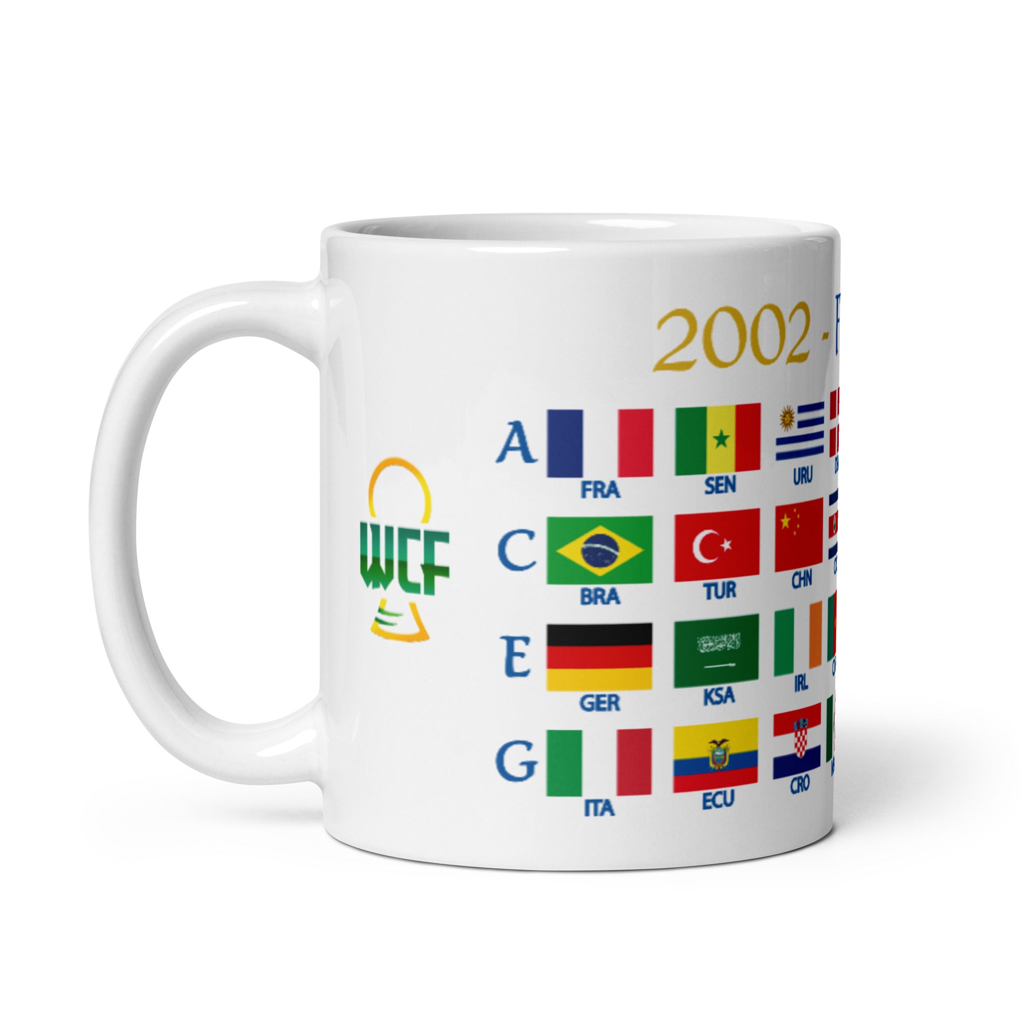 FIFA World Cup Korea Japan 2002 Mug - FEVERNOVA