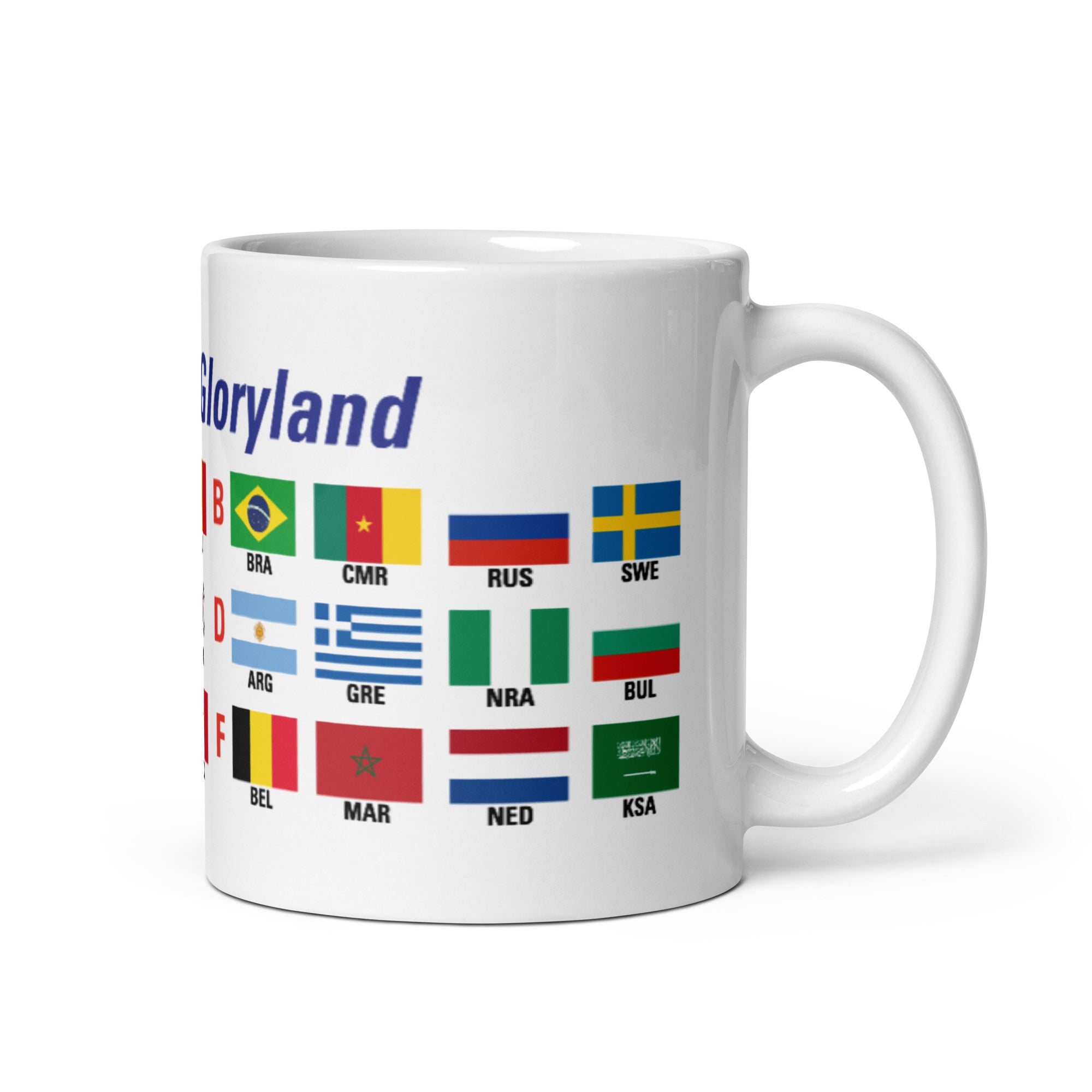 FIFA World Cup USA 1994 Mug Gloryland World Cup Fever
